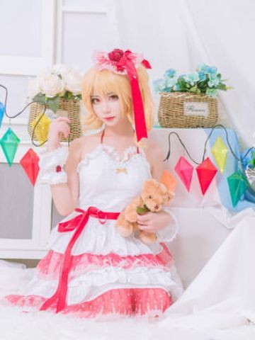 东方project 芙兰朵露·斯卡雷特 cosplay