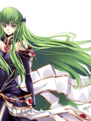 《反叛的鲁路修》C.C萌化手机主题