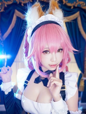 Fate/Extra 玉藻前女仆 cosplay图片