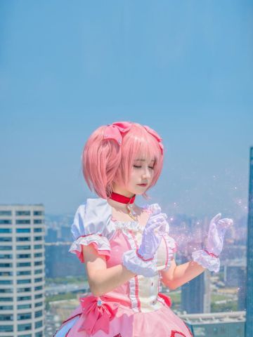 魔法少女小圆 鹿目圆香cos