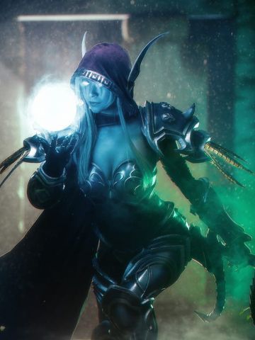 魔兽世界7.0希尔瓦娜斯 cosplay图片