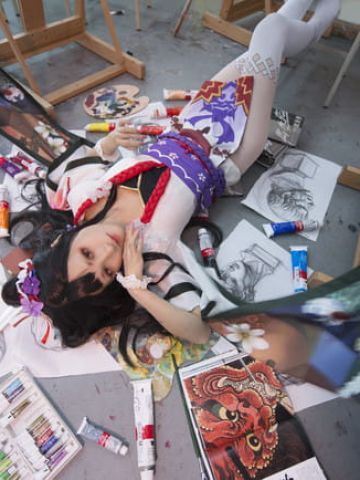 网易手游阴阳师 花鸟卷cosplay 图片