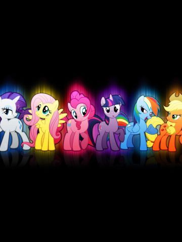 彩虹小马手机主题