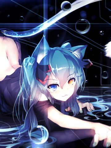 miku酱的猫耳手机主题