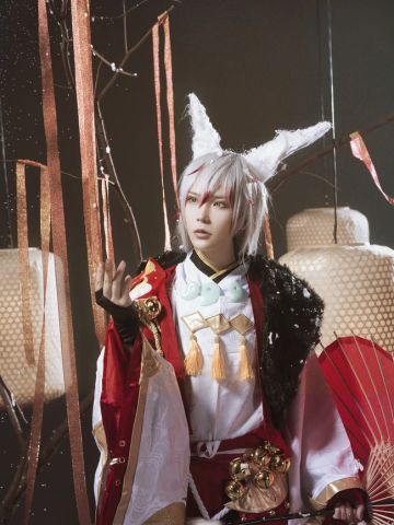 网易手游阴阳师 妖狐 cosplay图片