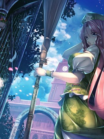 《东方Project》红美铃手机主题