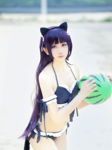 我的妹妹哪有这么可爱！泳衣 福利 cosplay