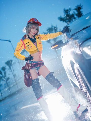 最终幻想15 希德妮 cosplay图片