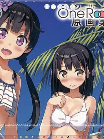 Windows7 萌化电脑主题 One Room