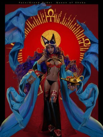 【cos正片】Fate/Grand Order 示巴女王