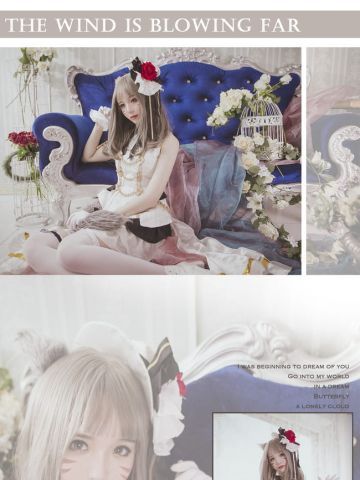 【cos正片】￼最终幻想14 女儿节爱豆套猫娘/yoko