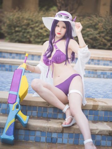 【cos正片】泳池派对女警