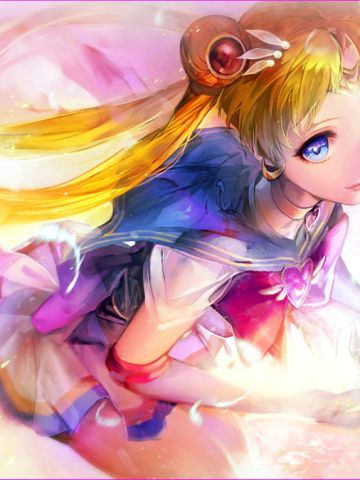 天生吃货月野兔手机主题