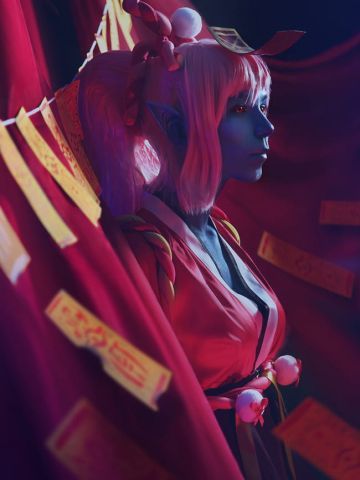 【cos正片】阴阳师手游跳跳妹妹