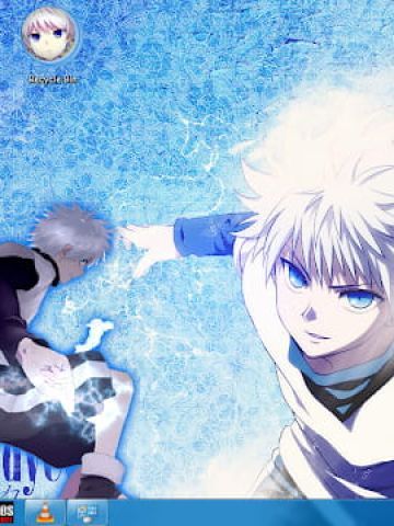 Windows7 萌化电脑主题 全职猎人 奇牙