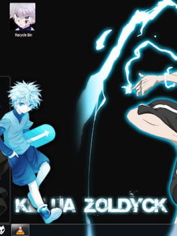 Windows7 萌化电脑主题 全职猎人 奇牙