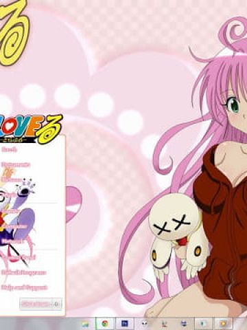 Windows7 萌化电脑主题 出包王女 菈菈·萨塔琳·戴比路克