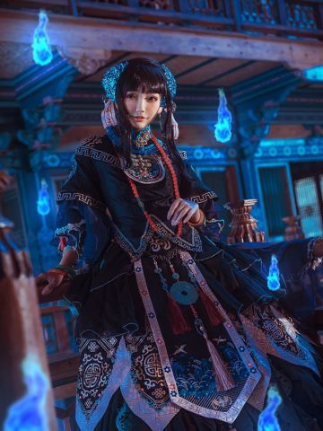 奇迹暖暖 幽冥仙主 cosplay