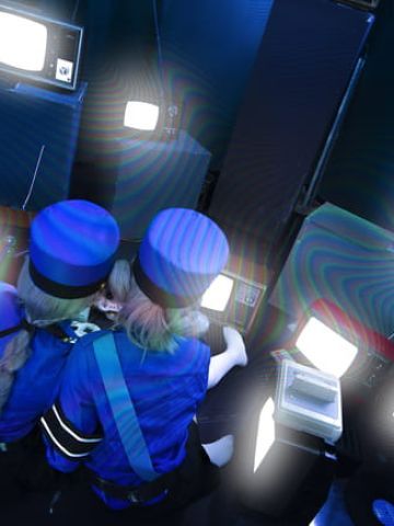 女神异闻录5 白丝 双子 制服 cosplay