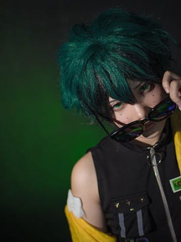 【cos正片】我的英雄学院 绿谷杂志风cos