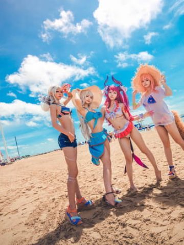 【cos正片】夏天，就是要去海边呀！