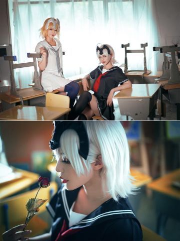Fate/Grand Order 黑白贞德  cosplay