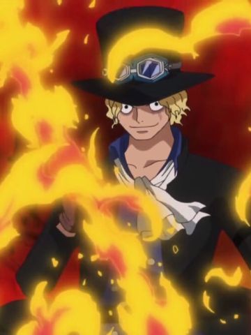 《海贼王》萨博萌化手机主题