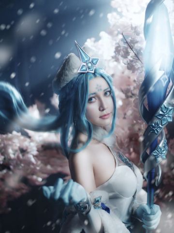 【cos正片】《王者荣耀》—王昭君-冰雪之华
