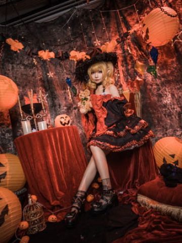 东方Project 万圣节 芙兰朵露 cosplay