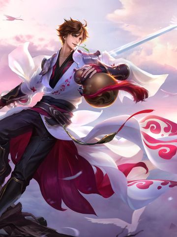 王者荣耀-李白-青莲剑仙手机主题