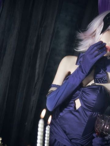 Fate/Grand Order 黑贞德 cosplay