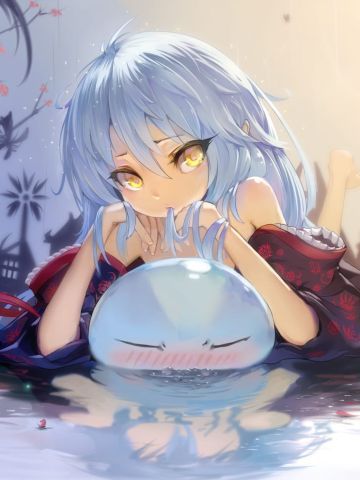 《关于我转生变成史莱姆这档事》利姆鲁手机主题