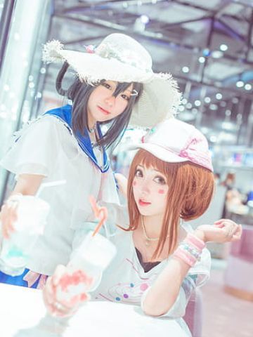 我的英雄学院 丽日御茶子 蛙吹梅雨 cosplay