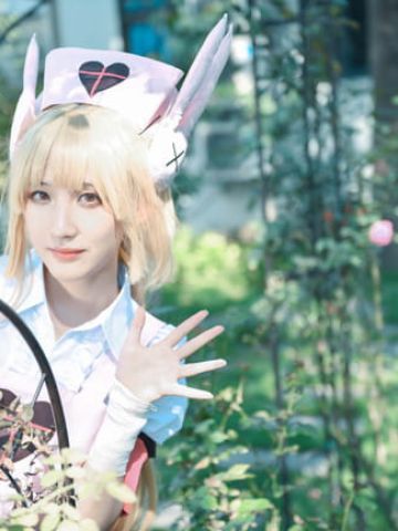 萝莉 绝对领域 白丝 名取沙耶 cosplay