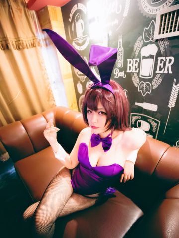 【cos正片】斯卡哈兔女郎cos