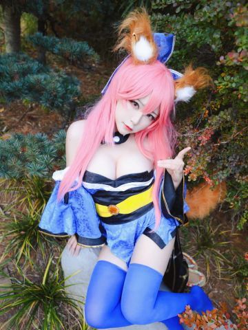 【cos正片】玉藻前腿控福利cos