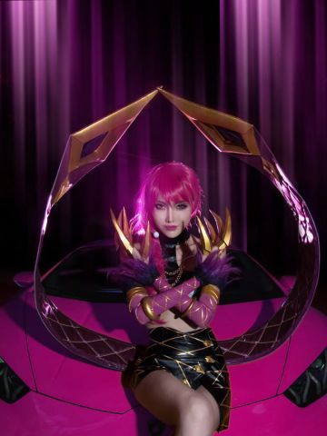 【cos正片】KDA 女团 伊芙琳×阿狸cos