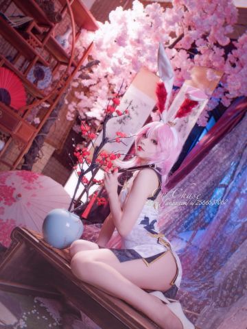 【cos正片】崩坏3 八重樱旗袍cos