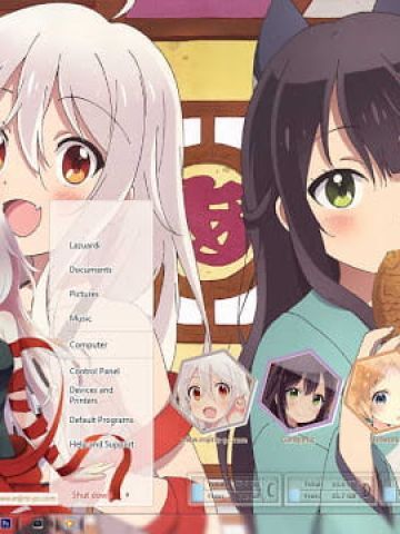 Windows7 萌化电脑主题 迷路帖