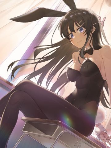 樱岛麻衣萌化手机主题