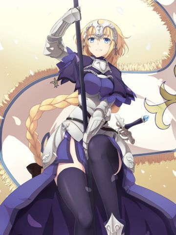 fgo手机壁纸第十一期贞德