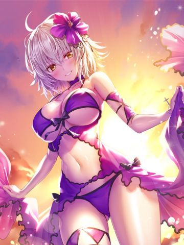 fgo手机壁纸第十七期贞德