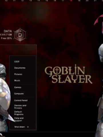 win7电脑主题   哥布林杀手