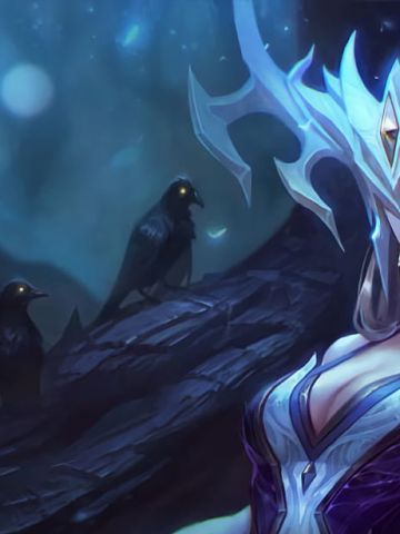 英雄联盟冰霜女巫丽桑卓全皮肤高清无水印原画下载