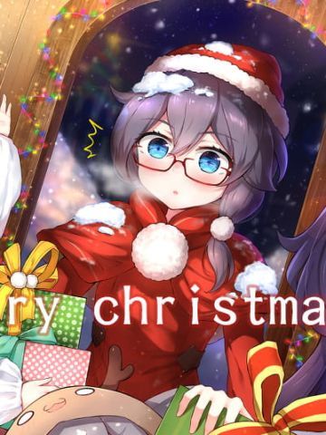 Merry Christmas  圣诞节萌娘手机壁纸特辑