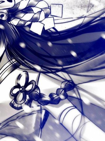 阴阳师雪女手机主题 动漫手机主题