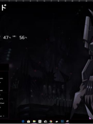 加速世界黑雪姬 windows10萌化电脑主题