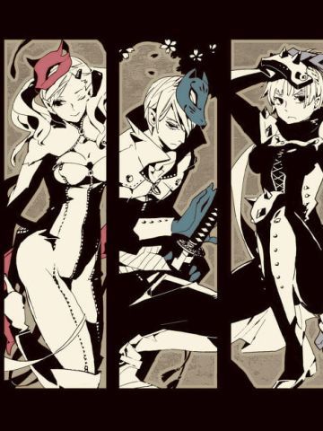 女神异闻录5 动漫游戏手机壁纸