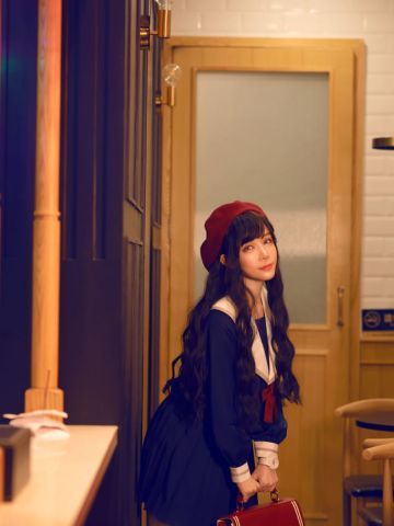 正儿八经的第一套JK制服正片~赶上新的一年