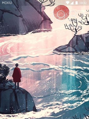 向着更好的明天出发 浮世绘手机主题